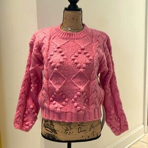 New Beautiful Pink Lumiere Sweater